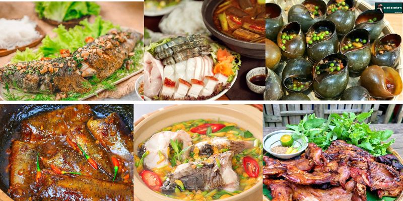 Ẩm Thực Tại Khu Di Tích Xẻo Quýt