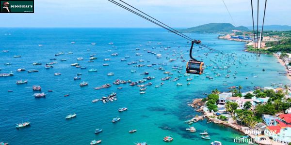 Đi Cáp Treo Hòn Thơm