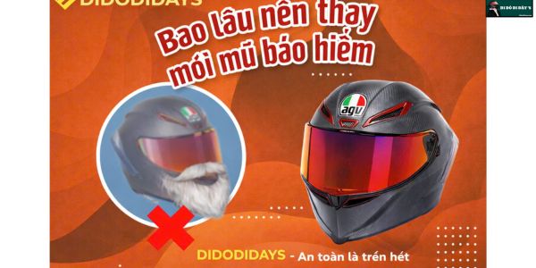 Bao Lâu Nên Thay Nón Bảo Hiểm Mới ? 