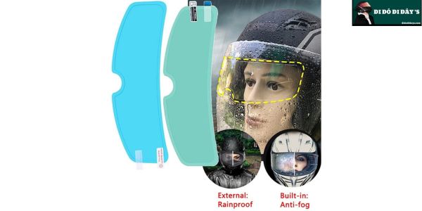 Miếng Dán Ngoài Cho Kính Nón