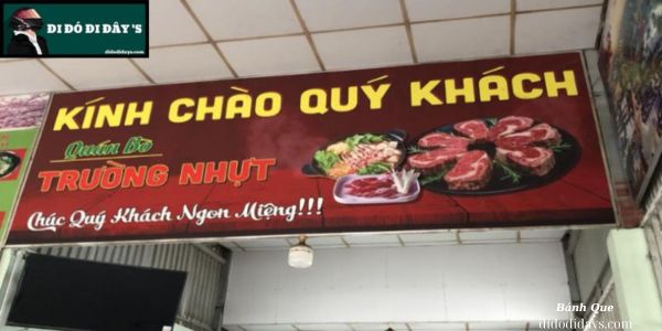 Quán Bò Trường Nhựt 