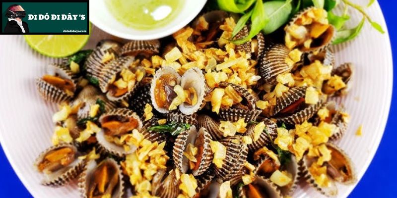 Sò huyết xào tỏi