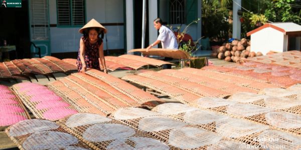 Làng Nghề Bánh Tráng Cù Lao Mây