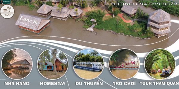 Khu Du Lịch Làng Bè Tại Bến Tre