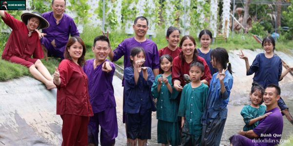 Tát mương bắt cá ở KDL Phát Đạt