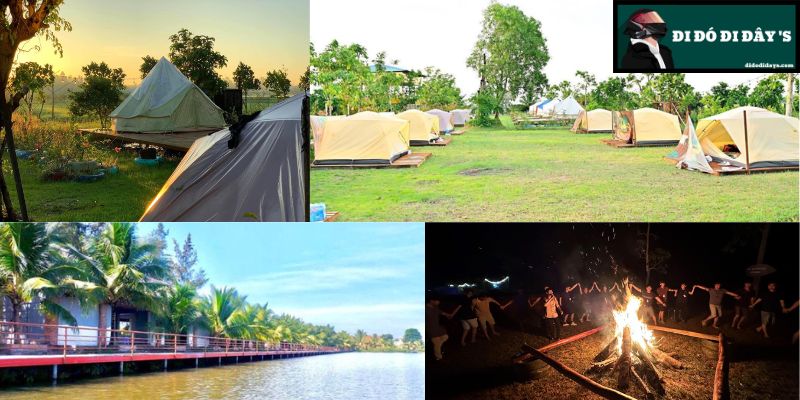 Homestay, cắm trại, đốt lửa