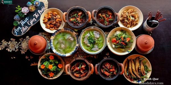 Thưởng Thức Ẩm Thực Tại Nhà Gốm