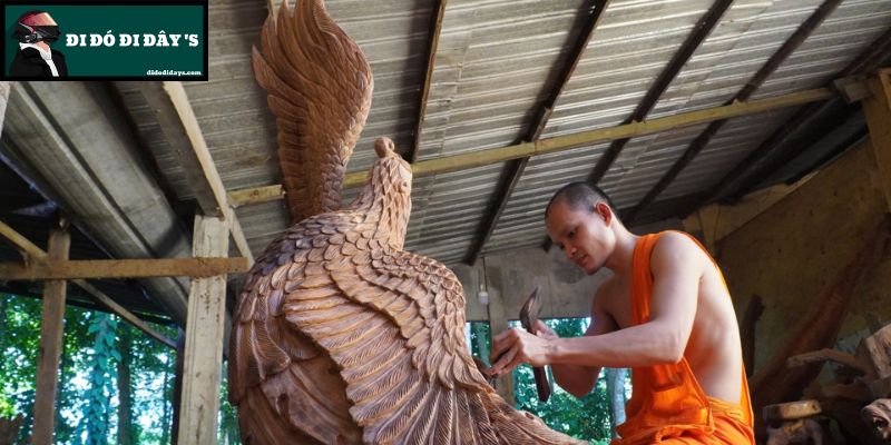 điêu khắc gỗ