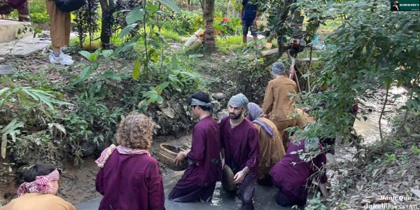 Trải Nghiệm Miền Quê tát mương bắt cá