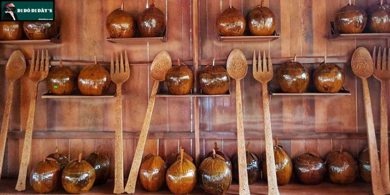Các Sản Phẩm Thủ Công Mỹ Nghệ Từ Dừa