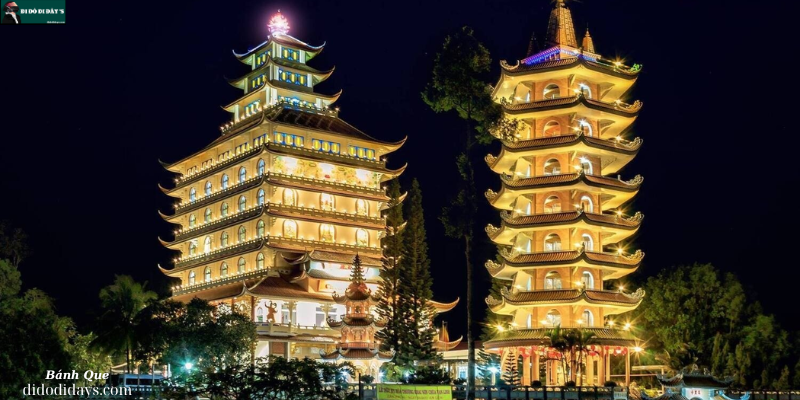 Bảo Tháp Quan Âm 7 tầng