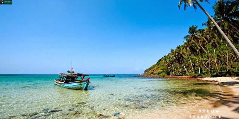 Bãi Cây Mến – Bãi biển đẹp nhất Nam Du