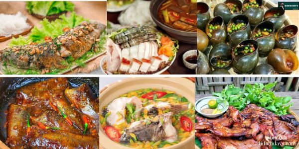 Ẩm Thực Tại Khu Di Tích Xẻo Quýt