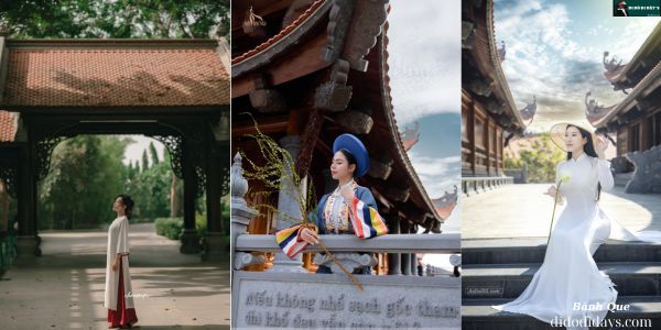 chụp ảnh tại Tu Viện Vĩnh Nghiêm