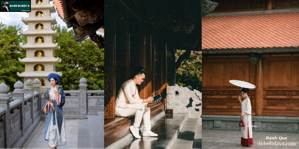 chụp ảnh tại Tu Viện Vĩnh Nghiêm