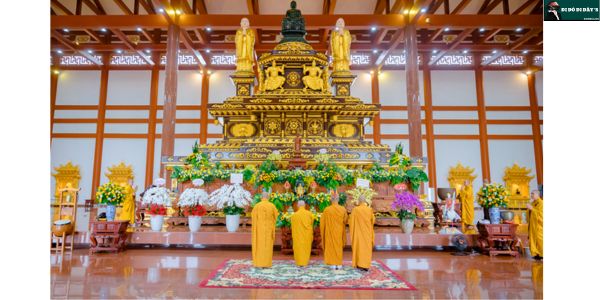 chánh điện Chùa Quốc Ân Khải Tường