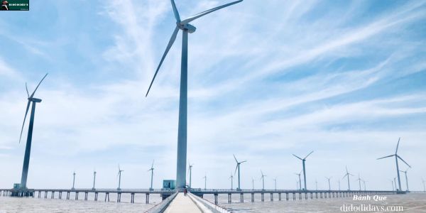 Cánh Đồng Điện Gió Tại Bạc Liêu