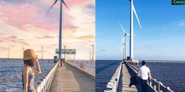 Cánh Đồng Điện Gió Tại Bạc Liêu