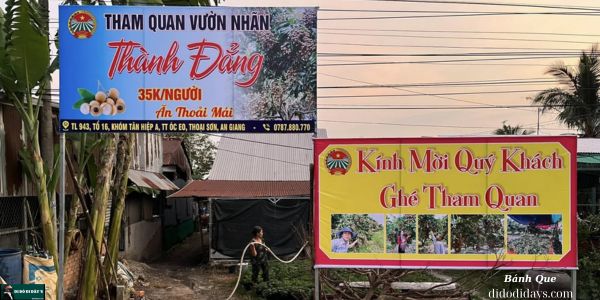 Vườn Nhãn Thành Đẳng - Óc Eo