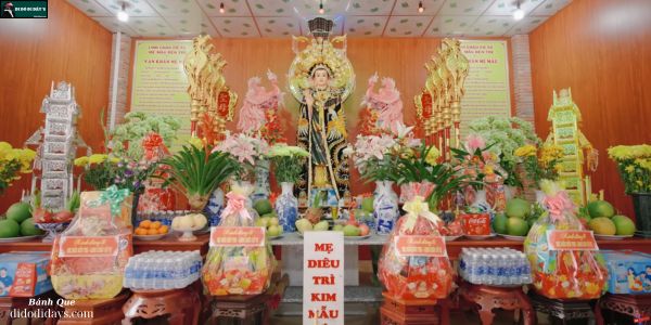 Chùa Linh Châu Cổ Tự - Mẹ Mẫu Bến Tre