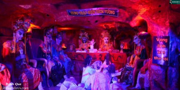 chùa linh phước đà lạt 18 tầng địa ngục