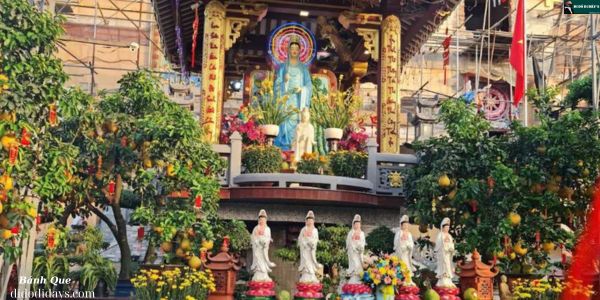Điện thờ Quan Âm - Chùa Quan Âm quận 8