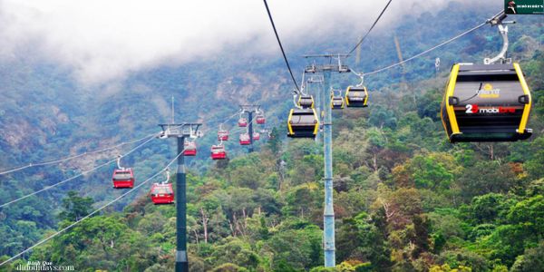 Núi Yên Tử đi cáp treo